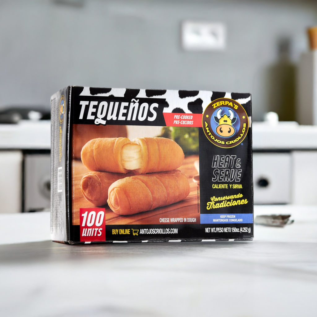 Tequeños Pre-Cocidos 100 unidades