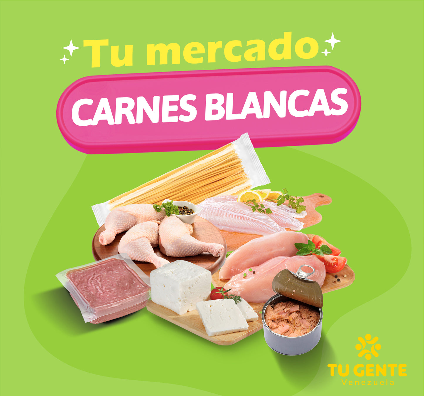 Tu Mercado Carnes Blancas Editable
