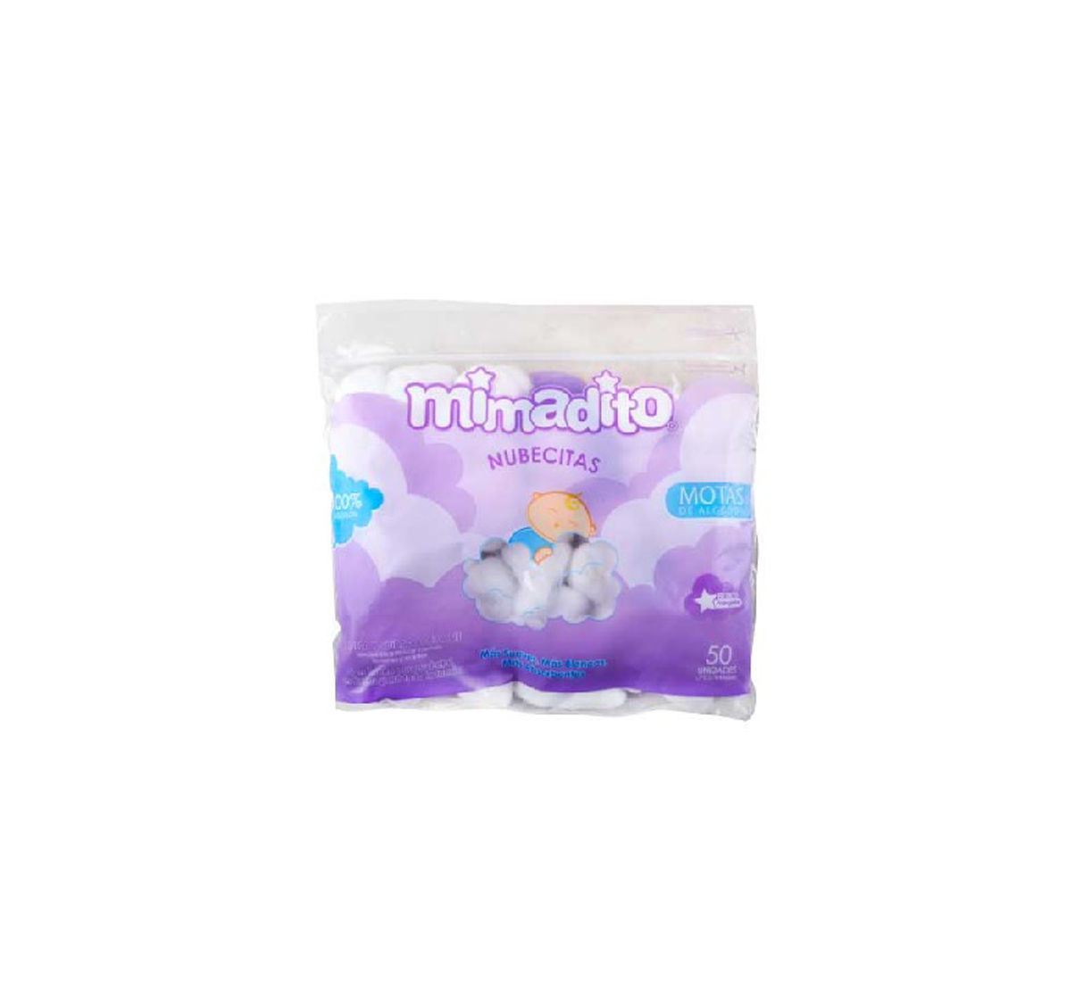 Bolitas de algodon 50g